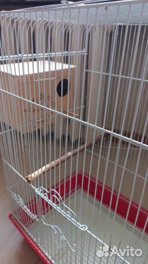 Клетка для волнистого попугая бу