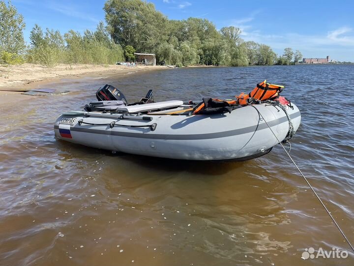 Продаю комплект пвх с мотором