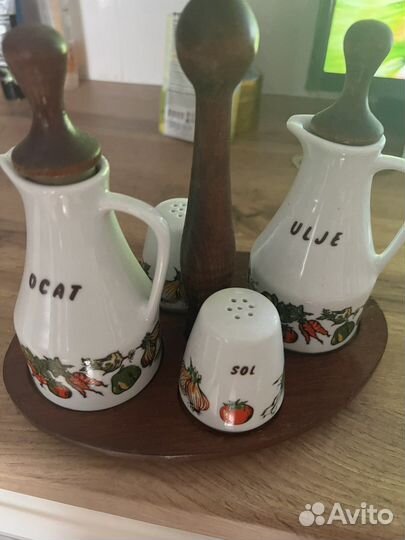 Набор для специй югославия