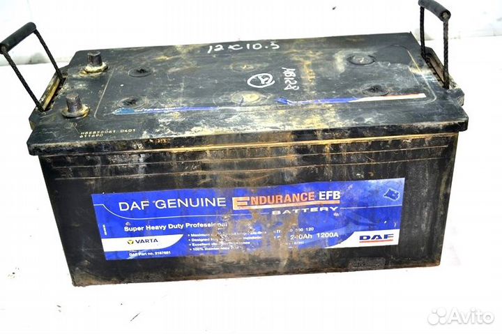 Аккумулятор mercedes-benz Actros MP4 1842 (01.12)