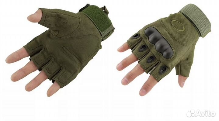 Перчатки тактические без пальцев
