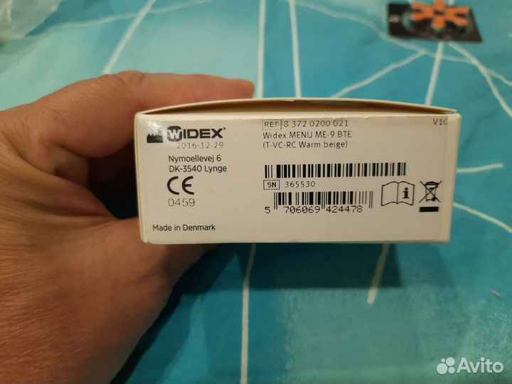 Цифровой Слуховой аппарат Widex серии Menu