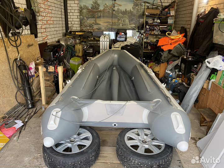 Лодка Badger 370 c жестким полом