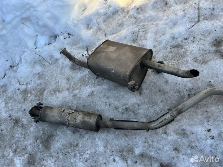 Chevrolet lacetti выхлопная система