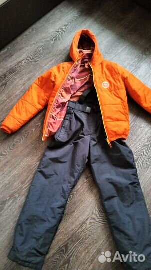 Куртка двусторонняя decathlon рост от 148