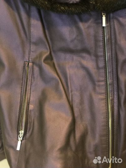Куртка кожаная (утепленная) нат.кожа р-р 46-48