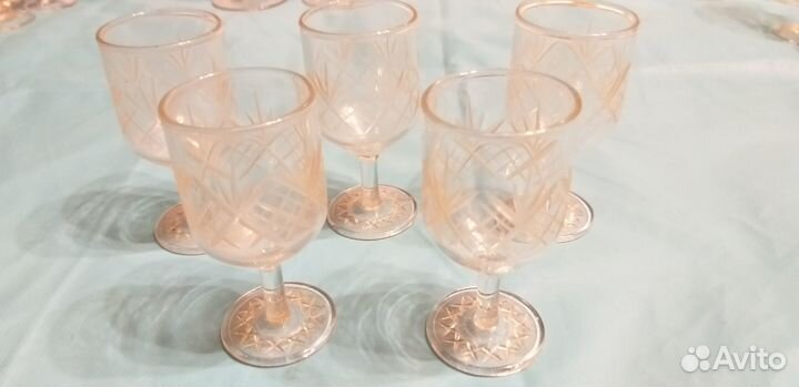 Фужеры и стопки из СССР