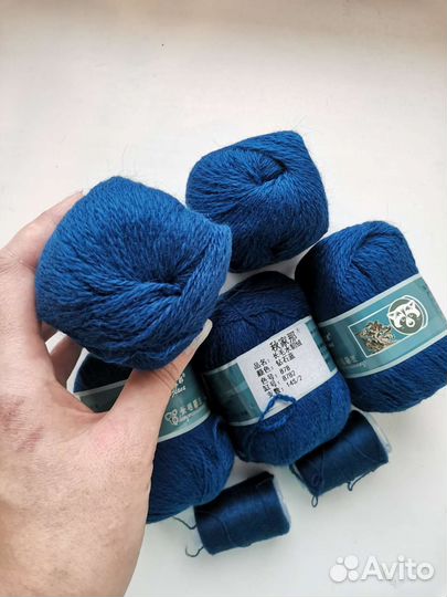 Пряжа пух норки