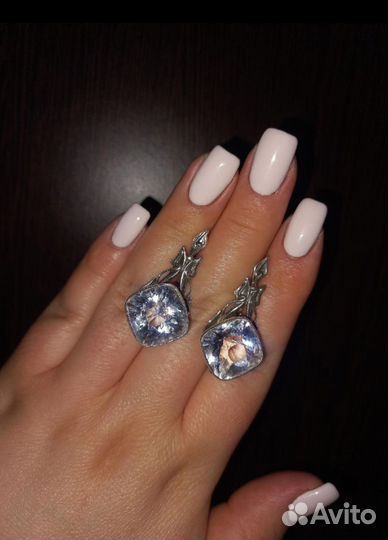 Серебряные серьги 925 пробы