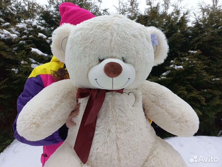 Большой новый плюшевый мишка медведь