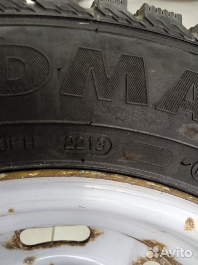 175/70 R13 Nordman Nordman 4 Зима Штампованные R13