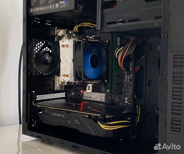 Игровой компьютер Ryzen 3 / SSD 512GB /GTX 1050 Ti