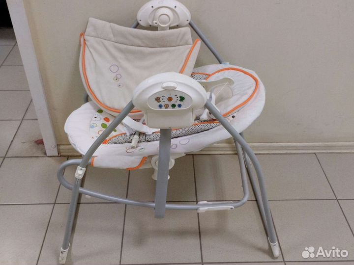 Шезлонг + электрокачели