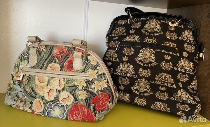 Сумка из голландского гобелена