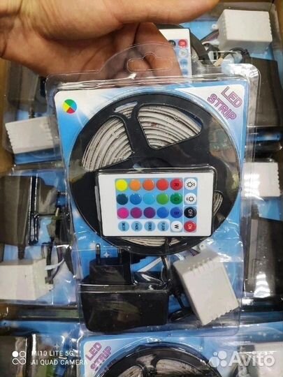 Светодиодная лента rgb с пультом 5м