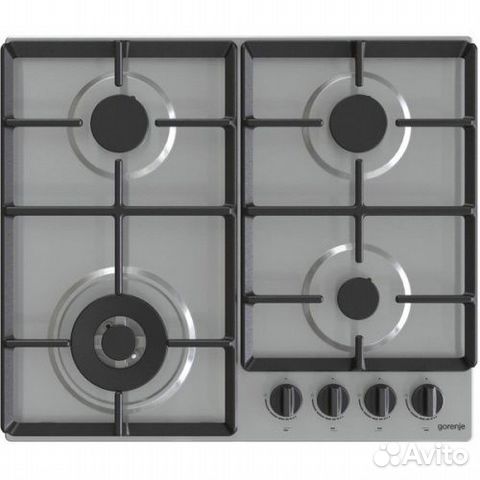 Варочная панель Gorenje GW641EBX газовая нержавеющ