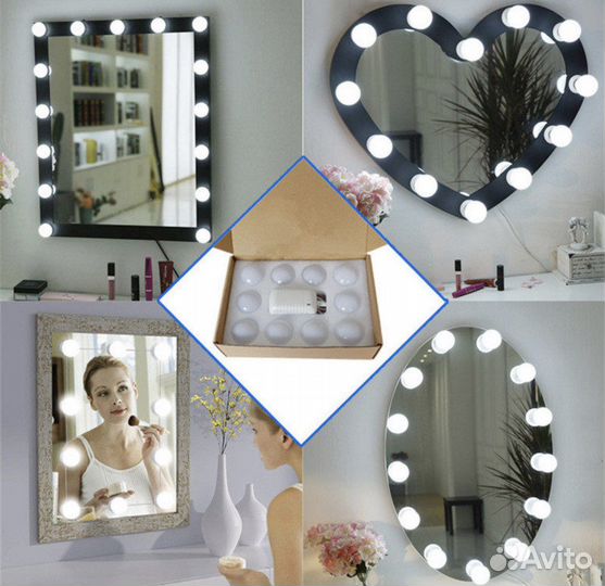 Светодиодные лампы на зеркало