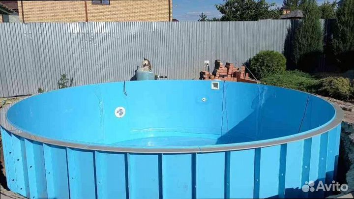 Бассейн круглый пластиковый доставка по россии