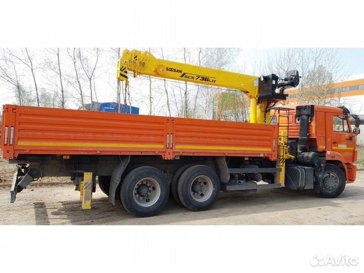 КамАЗ 65115-23094-50 с КМУ, 2023