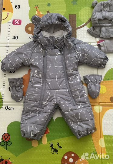 Комбинезон- трансформер, еврозима crockid 62 68