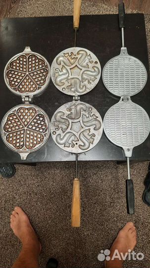 Форма для выпечки орешков СССР