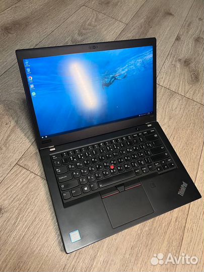Lenovo Thinkpad t480s i7-8550u 16gb 256 ssd