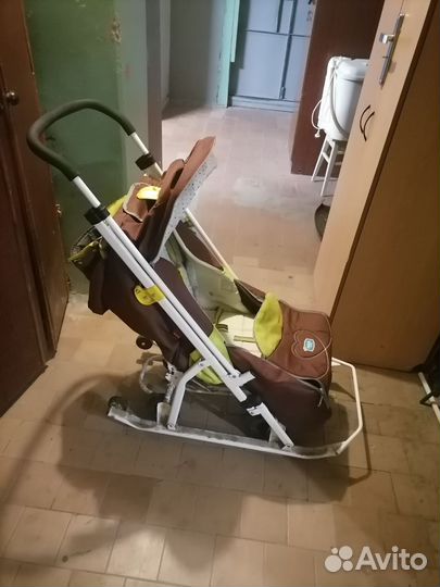 Санки коляска ника