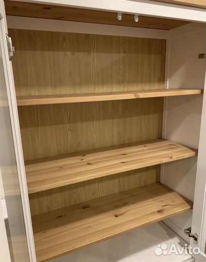 Шкаф витрина IKEA hemnes хемнес