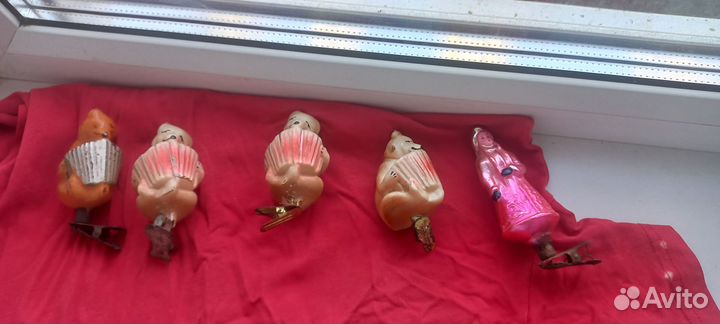 Елочные игрушки СССР