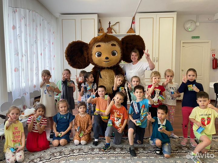 Аниматор Зайка Мишка Чебурашка.Поздравление