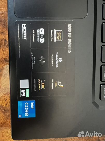 Игровой ноутбук asus tuf gaming