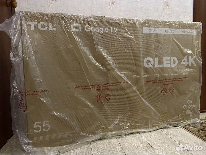 Телевизор SMART tv TCL 55C647 Qled