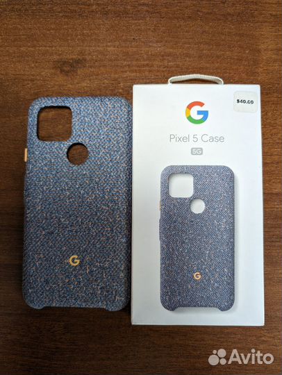 Google Pixel 5 чехол Fabric Case