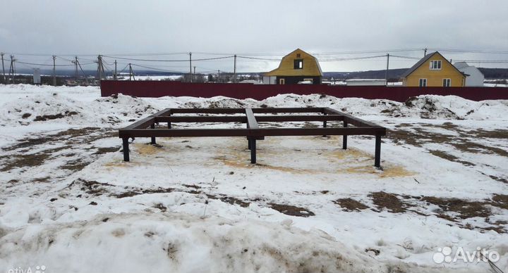 Винтовые сваи под ключ. Свайно винтовой фундамент