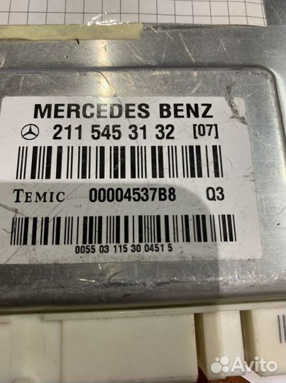 Блок управления подвеской мерседес 211