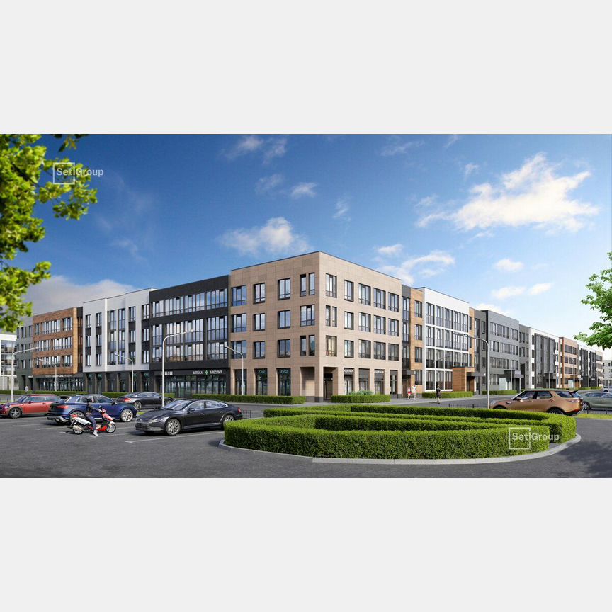 1-к. квартира, 39,7 м², 4/4 эт.