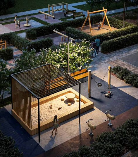 2-к. квартира, 66 м², 28/32 эт.