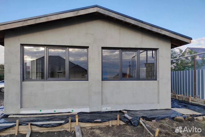 Остекление балконов и отделка / Балкон под ключ