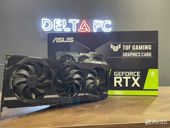 Видеокарта RTX 3060 12GB asus TUF