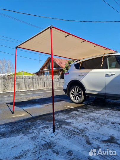 Тент Маркиза для установки на авто универсальная