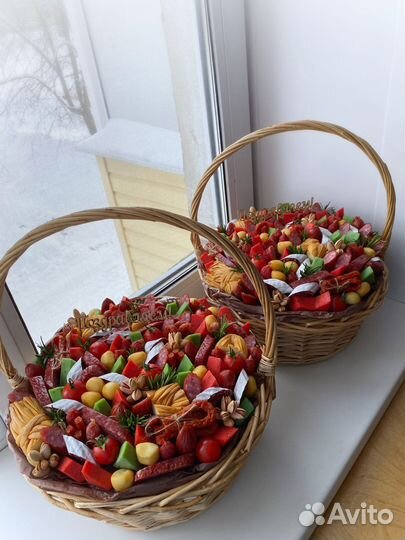 Съедобные мужские букеты