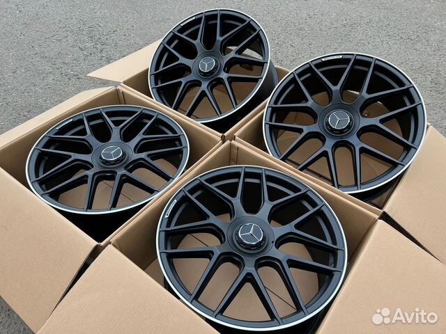 Разноширокие диски sbml036 R19 5*112 на Mercedes S