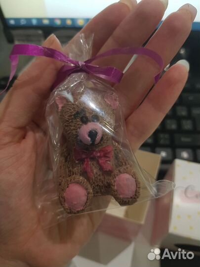 Медвежонок из шоколада (с начинкой)