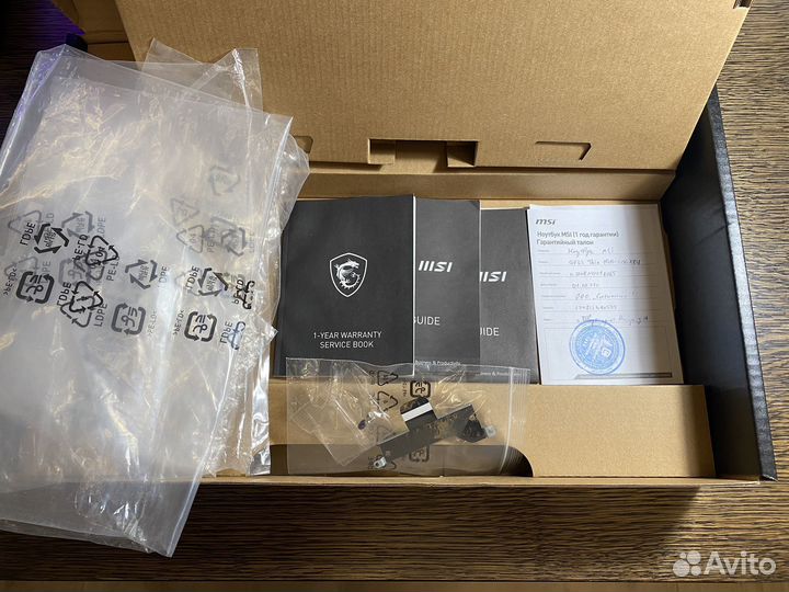 Игровой ноутбук MSI-GF63