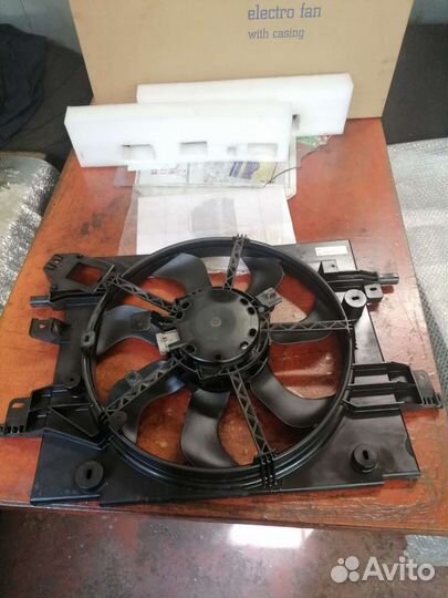 Вентилятор охлаждения двигателя Renault Duster