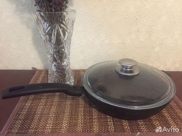 Набор из 3-х кастрюль, досок, сковорода Кукмара