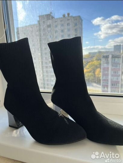 Сапоги чулки 39