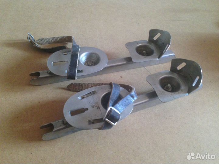 Коньки детские двухполозные, СССР