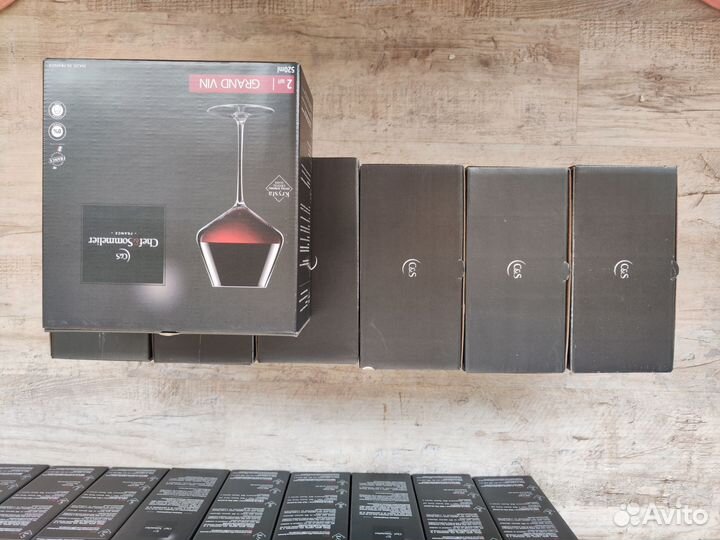 Бокалы для вина и игристого Cheh&Sommelier