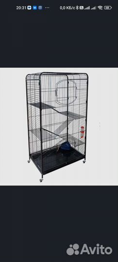 Клетка для грызунов очень большая triol